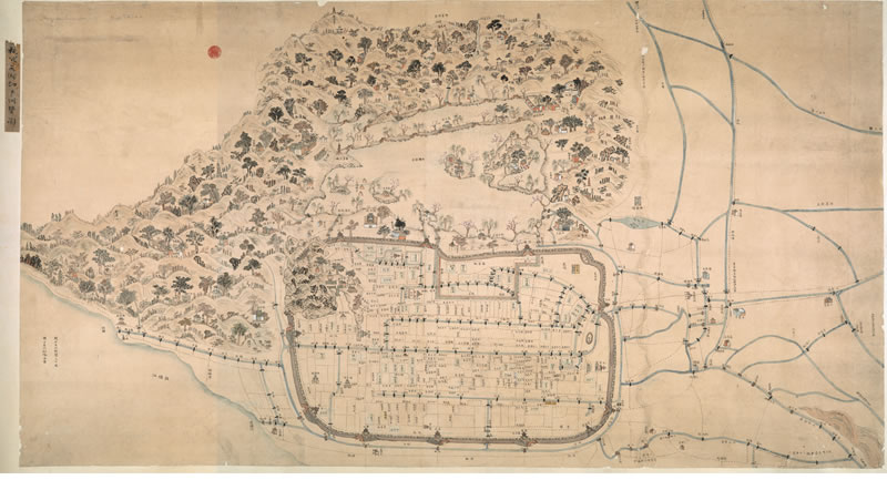 1716年《杭城西湖江干湖墅图》预览图 1716年《杭城西湖江干湖墅图》预览图