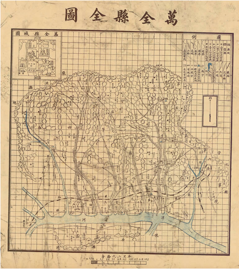 1934年《察哈尔省各县全图》预览图2