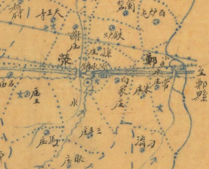 1943年《河南省荥阳县县图》预览图2