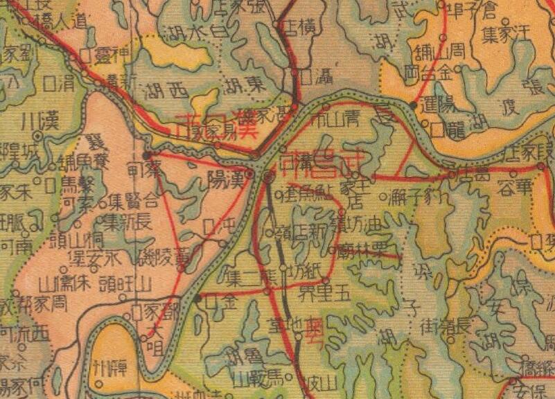 1946年《湖北分县详图》预览图1