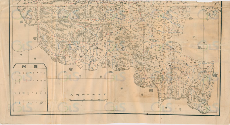 1930年《河南省全图》预览图1