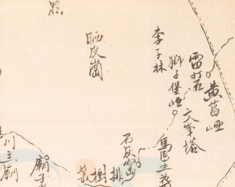 1933年《重庆市区经界草图》预览图2