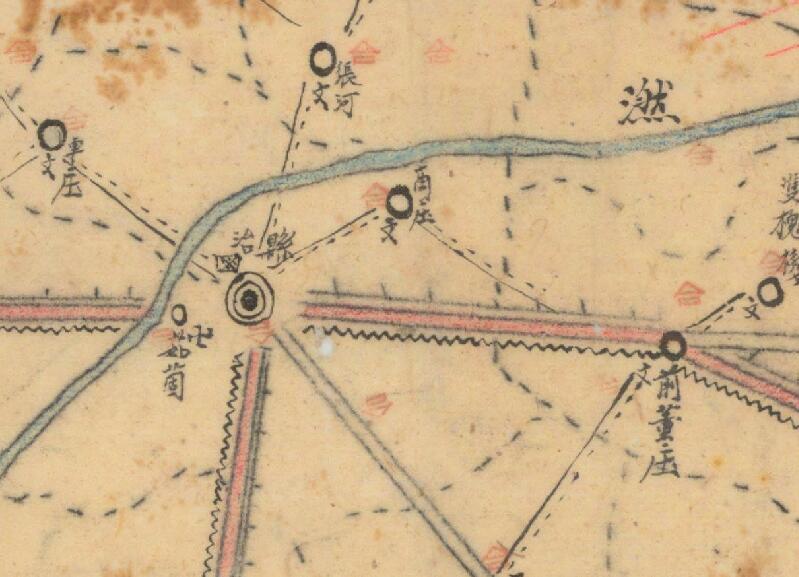 1940年代《河南省广武县图》预览图2 1940年代《河南省广武县图》预览图2