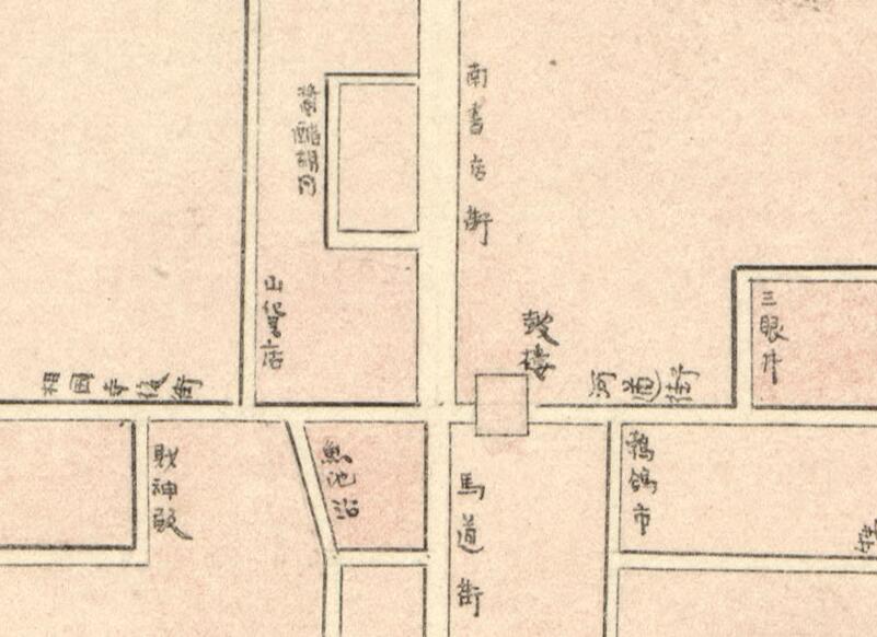 1883年《河南开封府城市街之图》预览图2 1883年《河南开封府城市街之图》预览图2