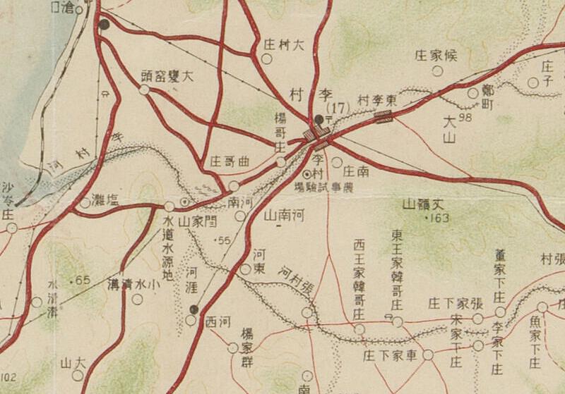 1921年《青岛附近案内图》预览图2