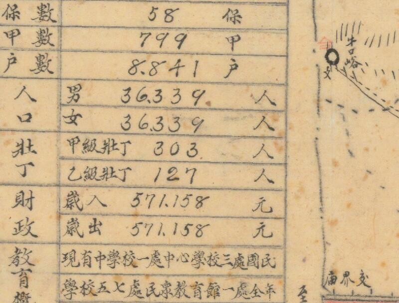 1940年代《河南省广武县图》预览图3 1940年代《河南省广武县图》预览图3