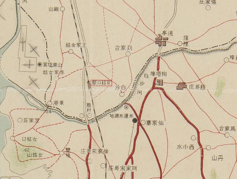 1921年《青岛附近案内图》预览图3