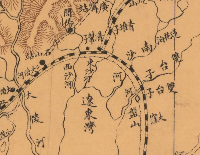 清末民初《奉天省全界地图》预览图3