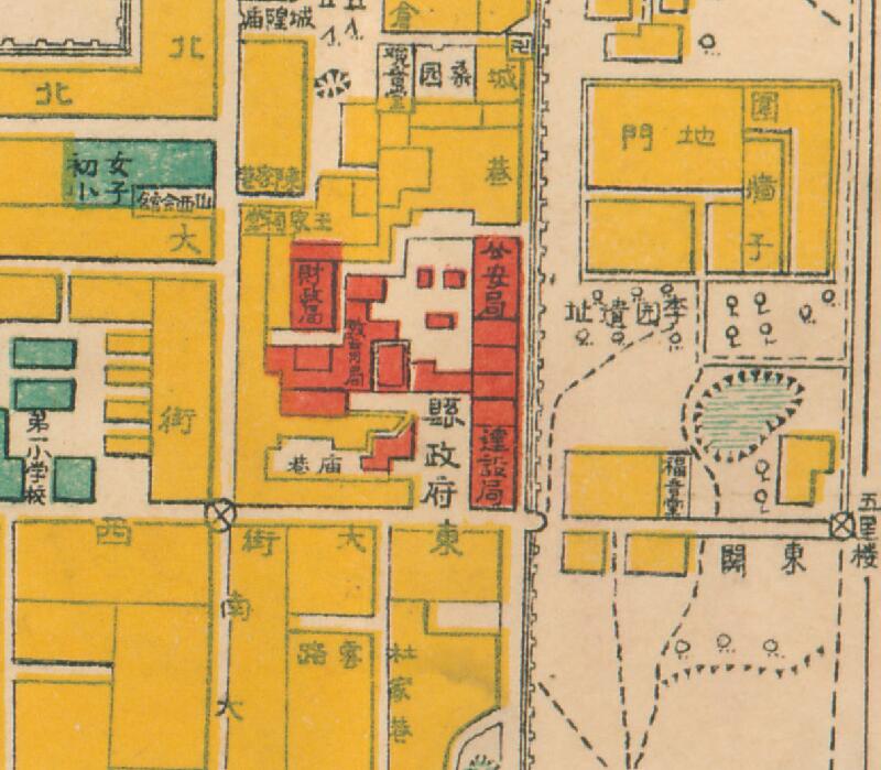 1933年陕西《鄠县疆域全图》预览图4 1933年陕西《鄠县疆域全图》预览图4