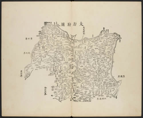10余幅高清太原老地图大集合预览图 10余幅高清太原老地图大集合预览图