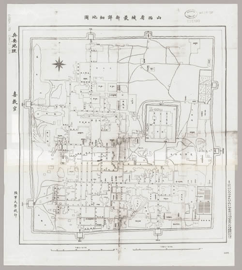 10余幅高清太原老地图大集合预览图4 10余幅高清太原老地图大集合预览图4