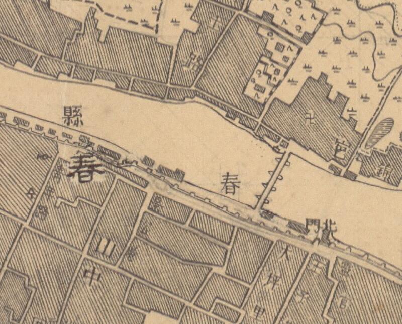 1947年《宜春县城厢图》预览图1 1947年《宜春县城厢图》预览图1