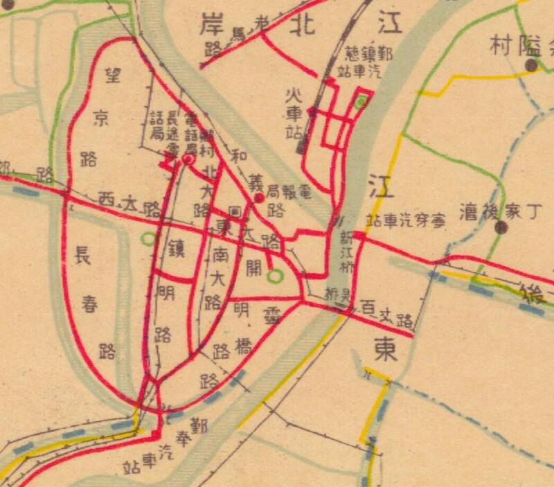 1935年浙江《鄞县交通图》预览图1