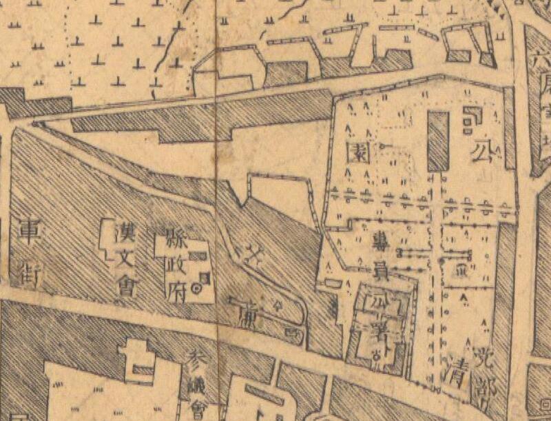 1947年《和田县城厢图》预览图1 1947年《和田县城厢图》预览图1