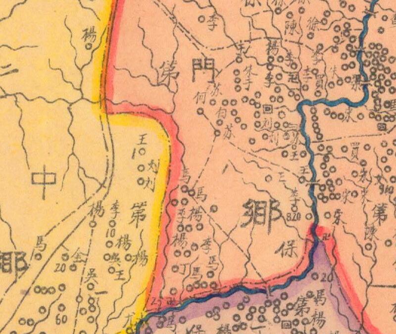 1941年《宁夏省灵武县图》预览图2 1941年《宁夏省灵武县图》预览图2