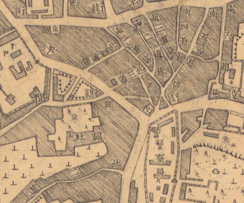 1947年《和田县城厢图》预览图2 1947年《和田县城厢图》预览图2