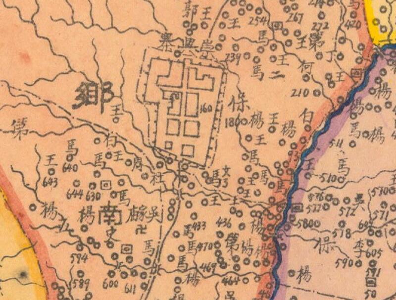 1941年《宁夏省灵武县图》预览图3 1941年《宁夏省灵武县图》预览图3