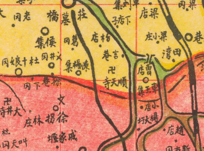 1944年《安徽寿县全图》预览图3