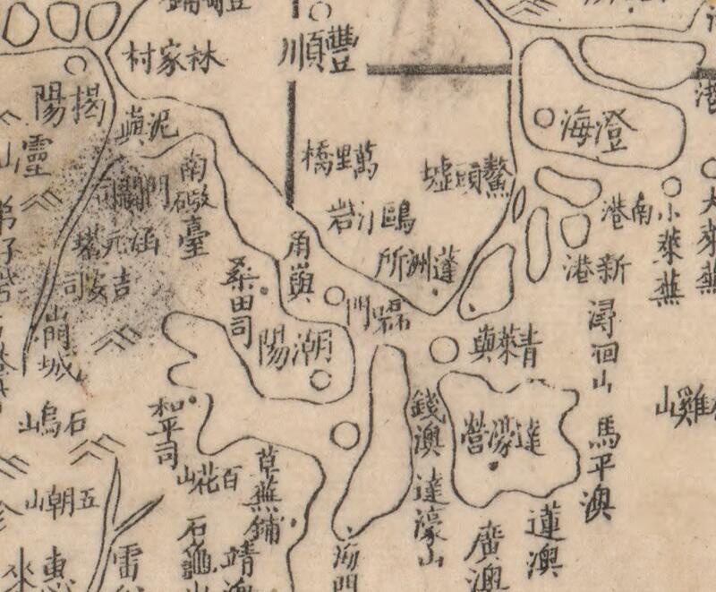 1864年《广东全图》预览图3