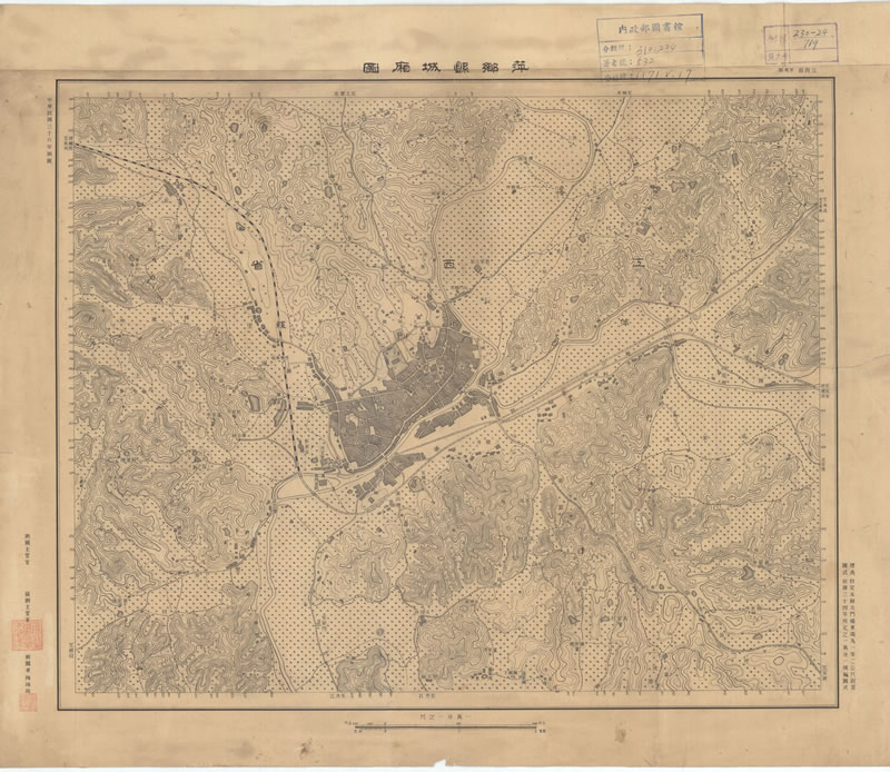 1947年《萍乡县城厢图》预览图 1947年《萍乡县城厢图》预览图