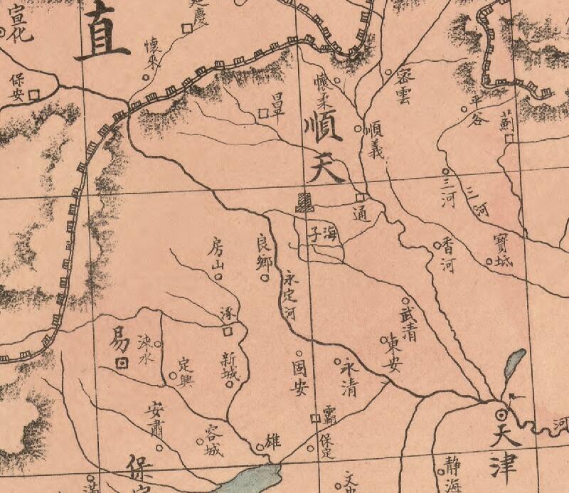 1887年《皇朝直省舆地全图》预览图1 1887年《皇朝直省舆地全图》预览图1