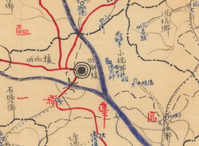 1941年《四川省绵阳县图》预览图1 1941年《四川省绵阳县图》预览图1