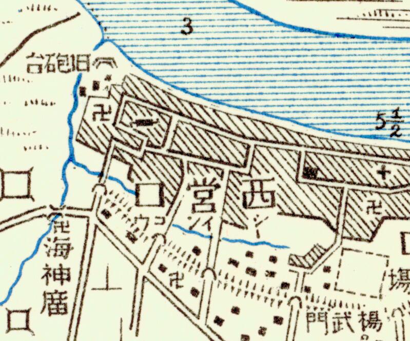 1894年《营口附近图》预览图1