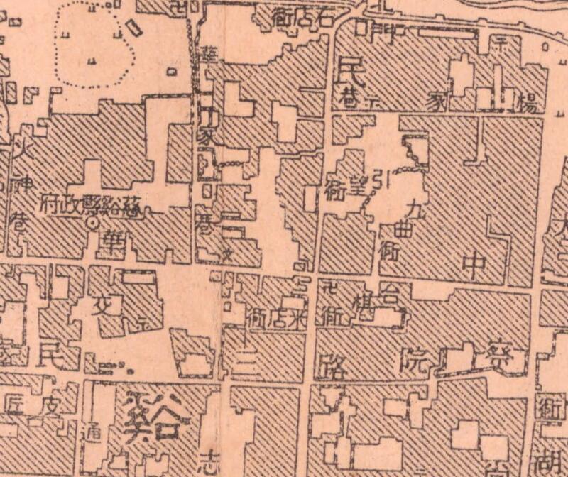 1946年《慈溪县城厢图》预览图1 1946年《慈溪县城厢图》预览图1