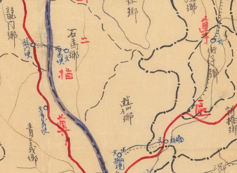 1941年《四川省绵阳县图》预览图2 1941年《四川省绵阳县图》预览图2