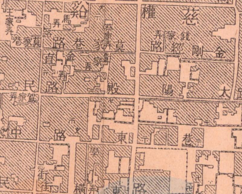 1946年《慈溪县城厢图》预览图2 1946年《慈溪县城厢图》预览图2