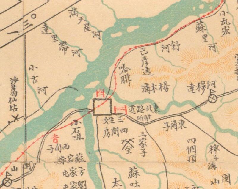 1912年《吉林省全图》预览图3