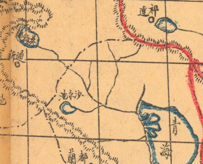 民国《青海省行政区域全图》预览图3