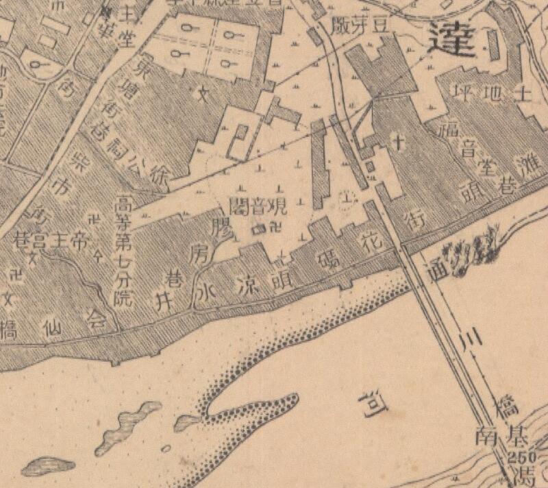 1947年四川《达县城厢图》预览图3 1947年四川《达县城厢图》预览图3