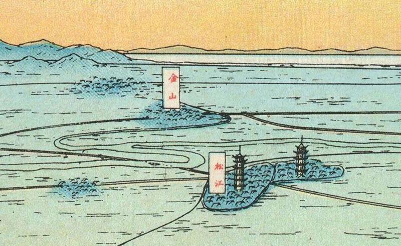 1941年《大上海新都市建设计画鸟瞰图》预览图1 1941年《大上海新都市建设计画鸟瞰图》预览图1