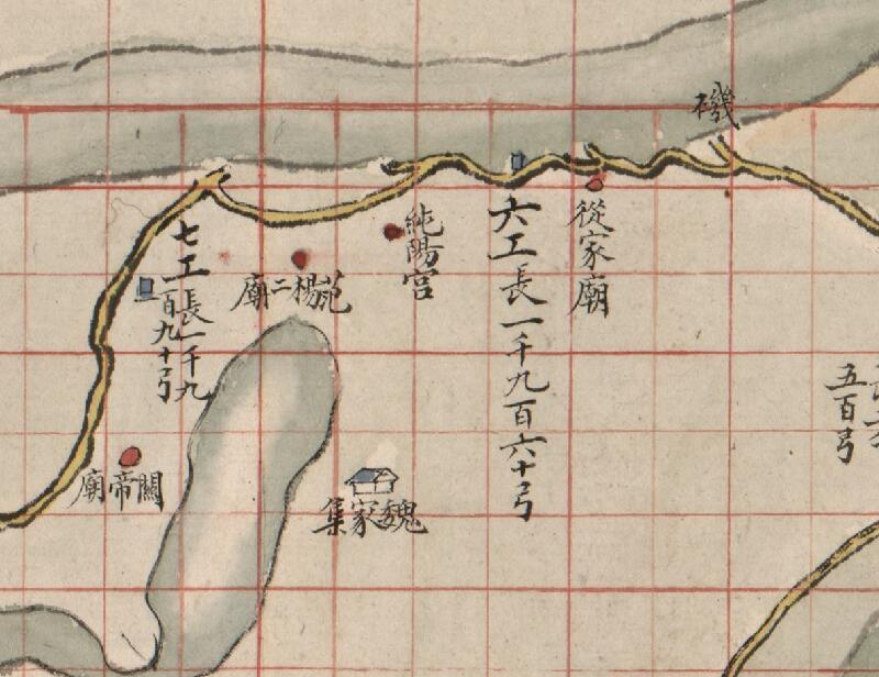 1859–1875年《钟祥县部堤十八工全图》预览图2