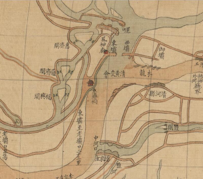 1750年《黄河南河图》预览图4