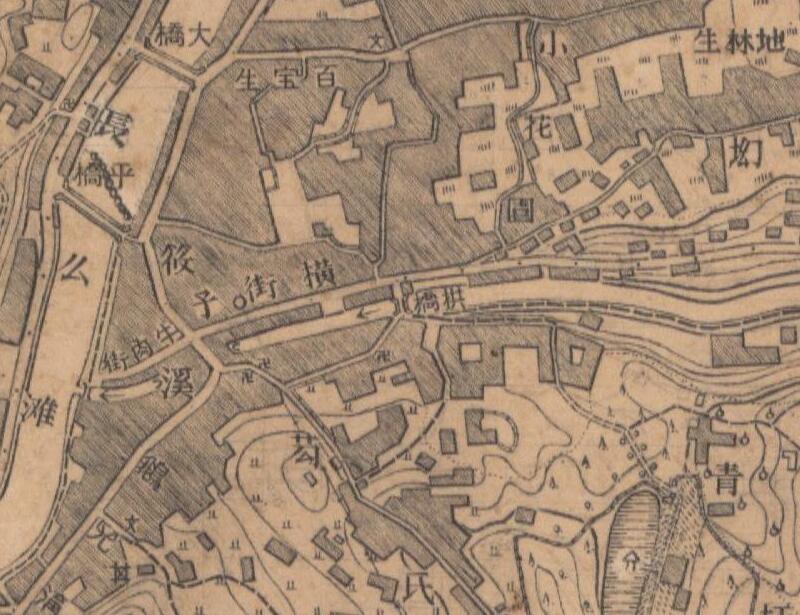 1947年《自贡市郊图》预览图3