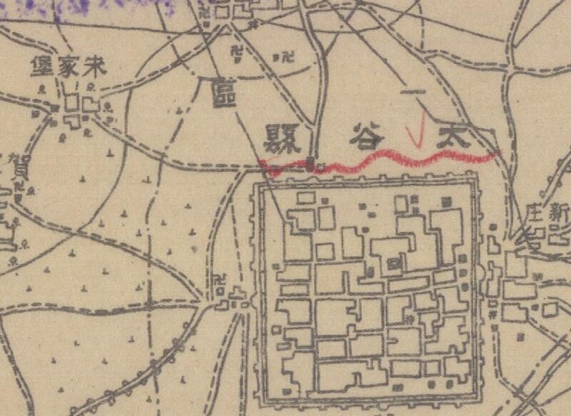 1947年《山西省地形图》五万分一预览图4
