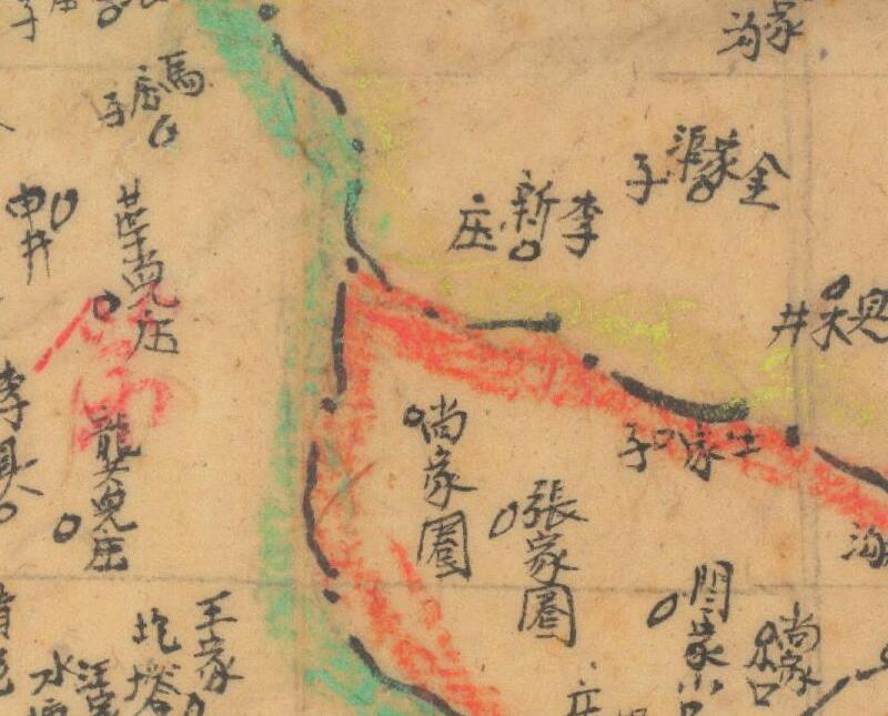 1943年宁夏《盐池县详图》预览图1 1943年宁夏《盐池县详图》预览图1