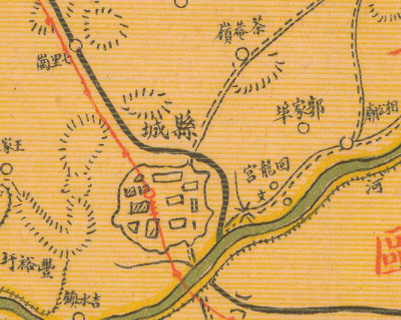 民国:《安徽望江县全图》预览图1 民国:《安徽望江县全图》预览图1