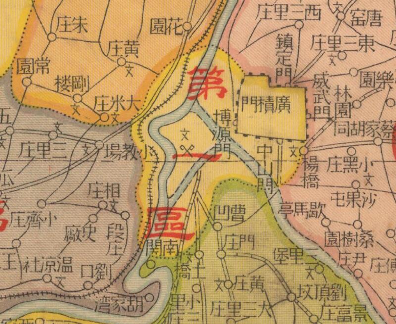 1934年《临清县十区暨邻封边区详细全图》预览图1