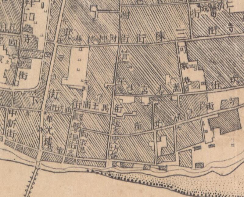 1948年四川《阆中县城厢图》预览图1 1948年四川《阆中县城厢图》预览图1