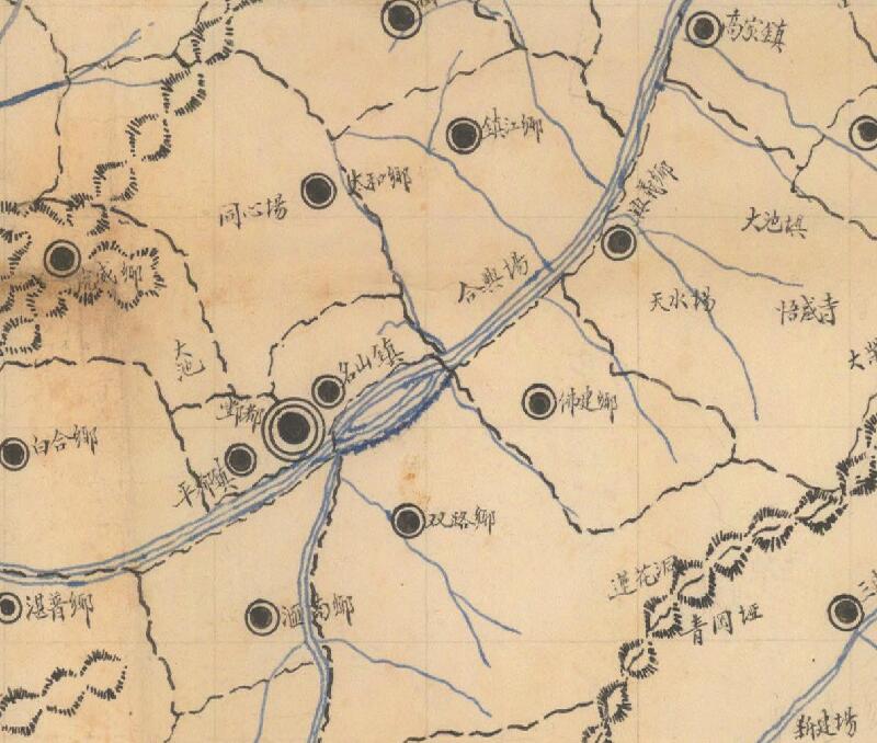 1942年《四川省酆都县图》预览图1