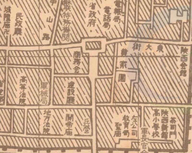 1940年《兰州市街要图》预览图2