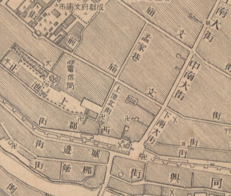 1947年《成都市郊图》预览图2 1947年《成都市郊图》预览图2