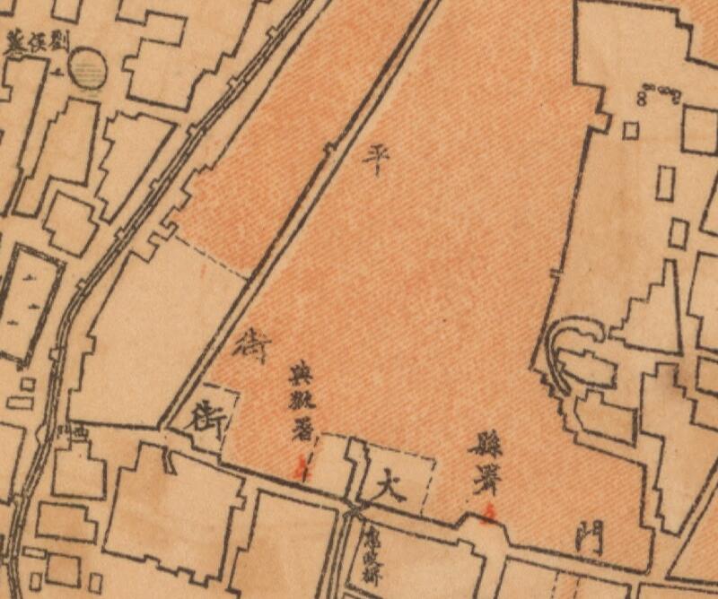 1923年江苏《宿迁县城厢图》预览图2