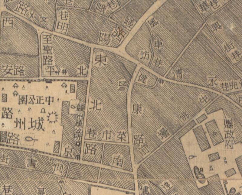 1947年《赣县城厢图》预览图2 1947年《赣县城厢图》预览图2