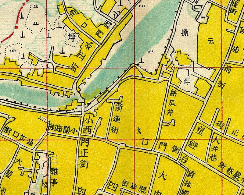 1947年《常德县城地籍一览图》预览图2