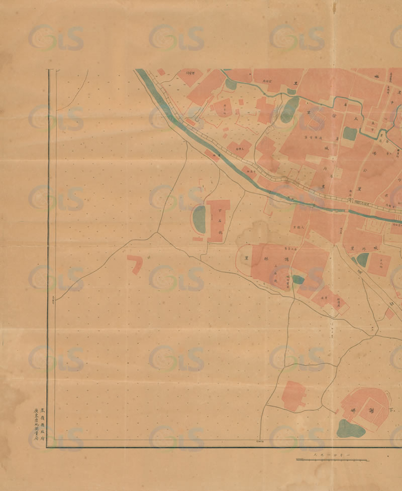 1933年《广东省蕉岭县蕉阳镇全图》预览图2 1933年《广东省蕉岭县蕉阳镇全图》预览图2