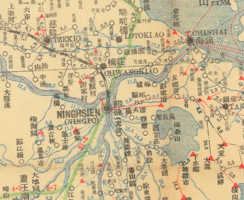 1942年《浙江邮区舆图》预览图2